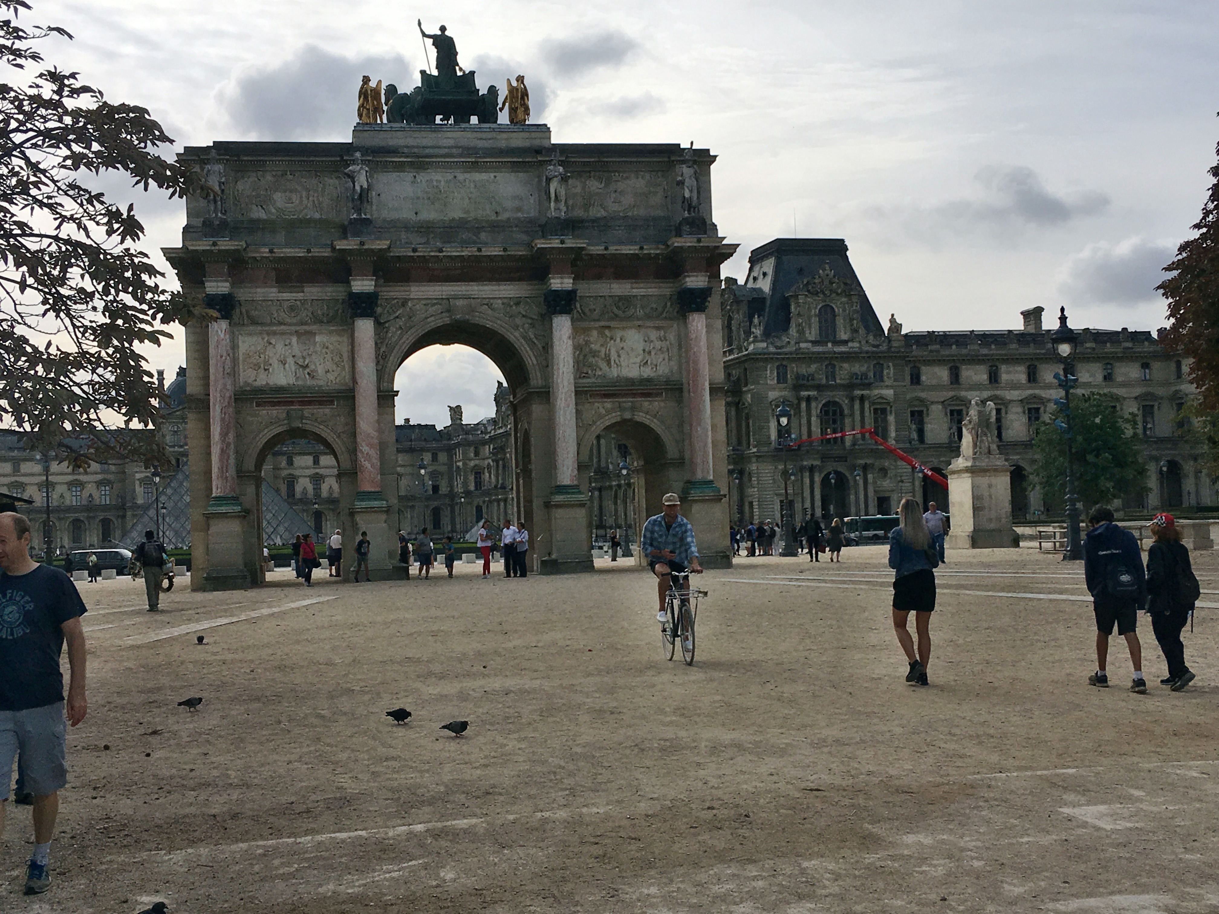 Gates to the Louvre