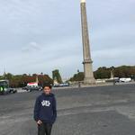 Evan and the Luxor Obelisk