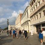 Walking along the waterfront towards San Marco