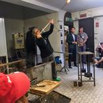 Glass blowing