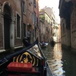 The streets of Venice from the gondola