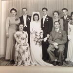 Solly Lilly Wedding, Willy Evelyn, Moses Lilly, Grandmother Ethel (Maiden Trau)